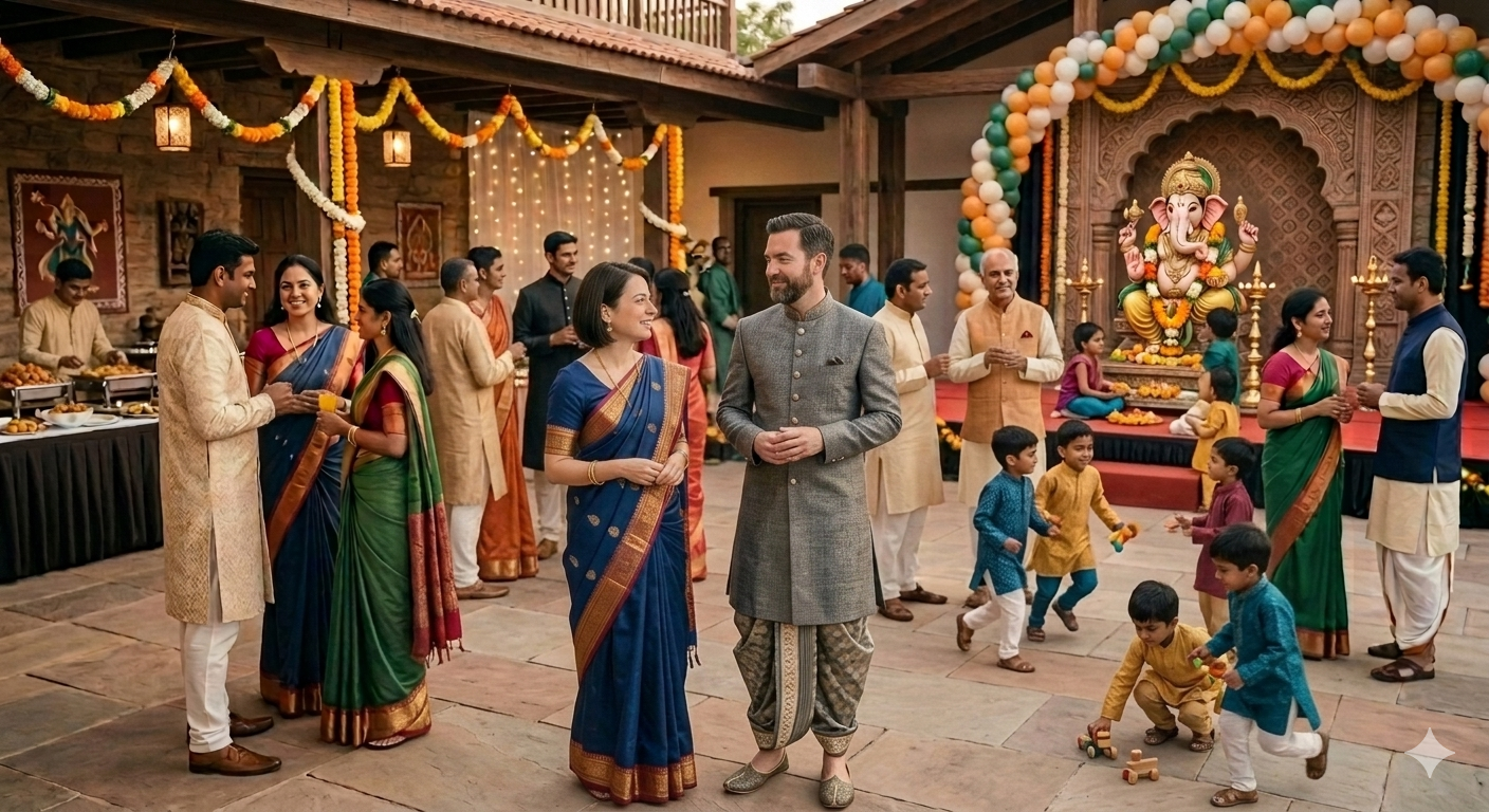 Traditional Village Festival Joy